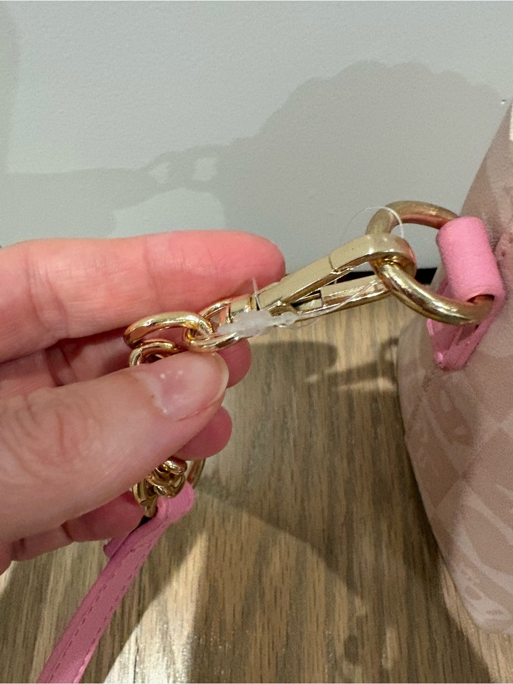 New Juicy Couture sweet break time mini Pink Tote Bag - Picture 7 of 10